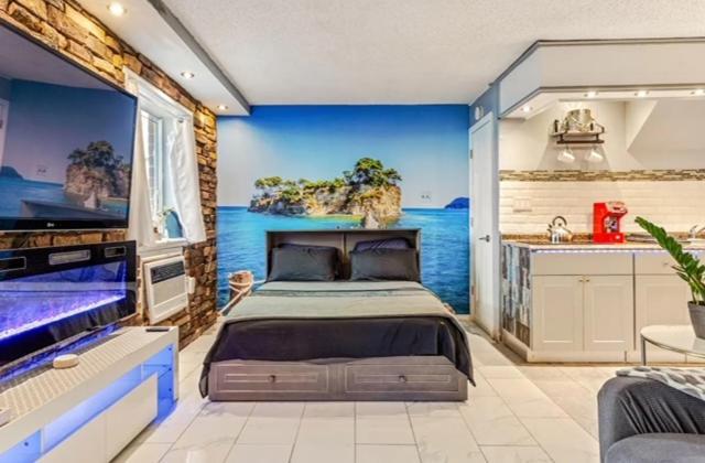 Brooklyn Spacious Space With Private Entrance, Bathroom, & Backyard - Full-Kitchen ニューヨーク エクステリア 写真